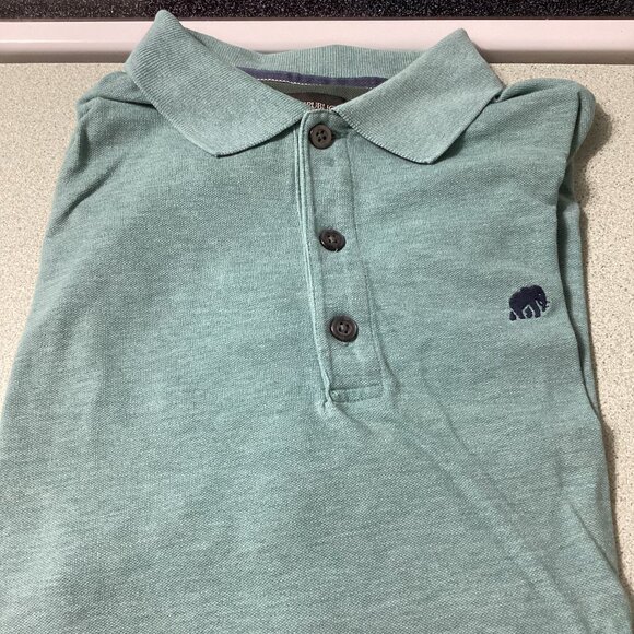 Banana Republic Solid Pique Polo Teal Ocean Polo Shirt Gently Used - Small - Picture 1 of 10